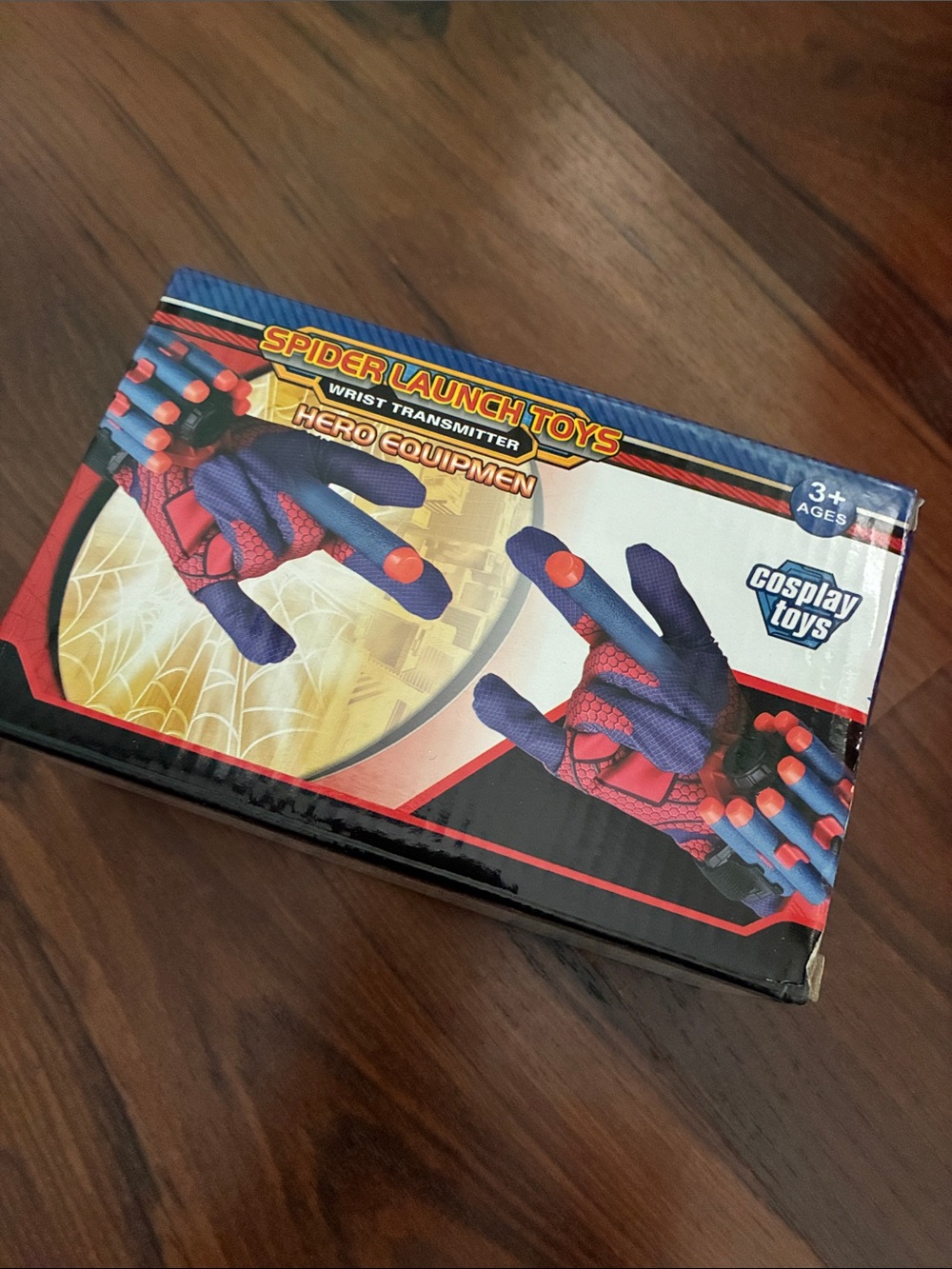 New SPIDERMAN Spider Launch Toys Wrist Transmitter SPIDER MAN